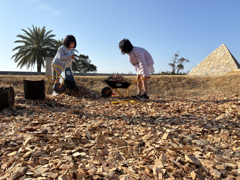 お外遊びはじめました。