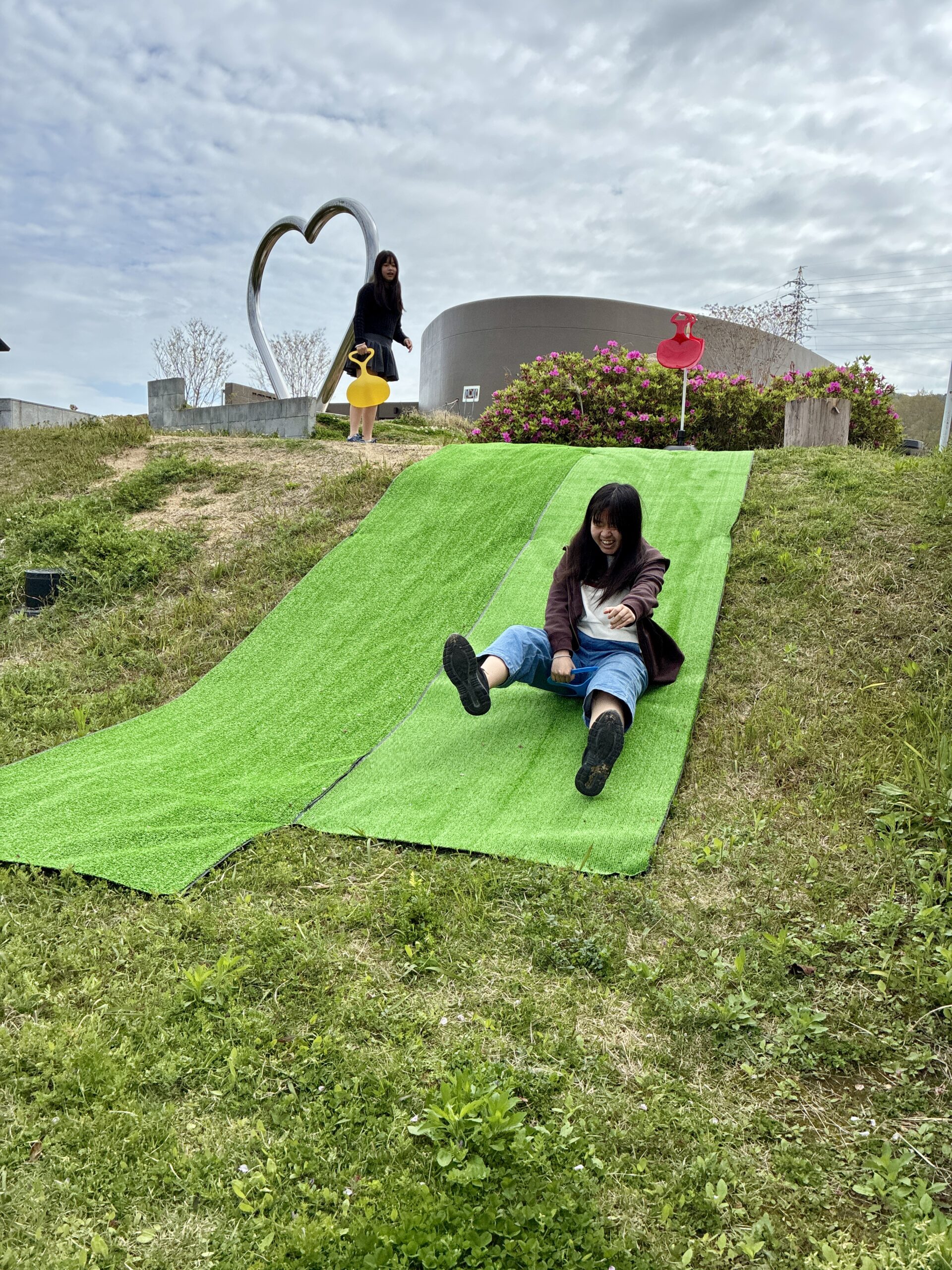 新しい外遊びはじめました。